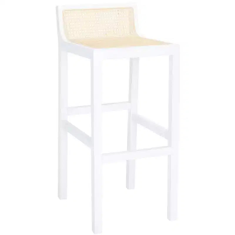 Tabouret de bar Saito bas en rotin - BST9501 - Safavieh