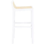 Tabouret de bar Saito bas en rotin - BST9501 - Safavieh