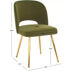 Chaise de salle à manger Aspyn - DCH1104 - Safavieh