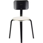 Chaises de salle à manger empilables rembourrées Jo (lot de 2) - DCH1010 - Safavieh