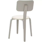 Chaises de salle à manger empilables rembourrées Jo (lot de 2) - DCH1010 - Safavieh