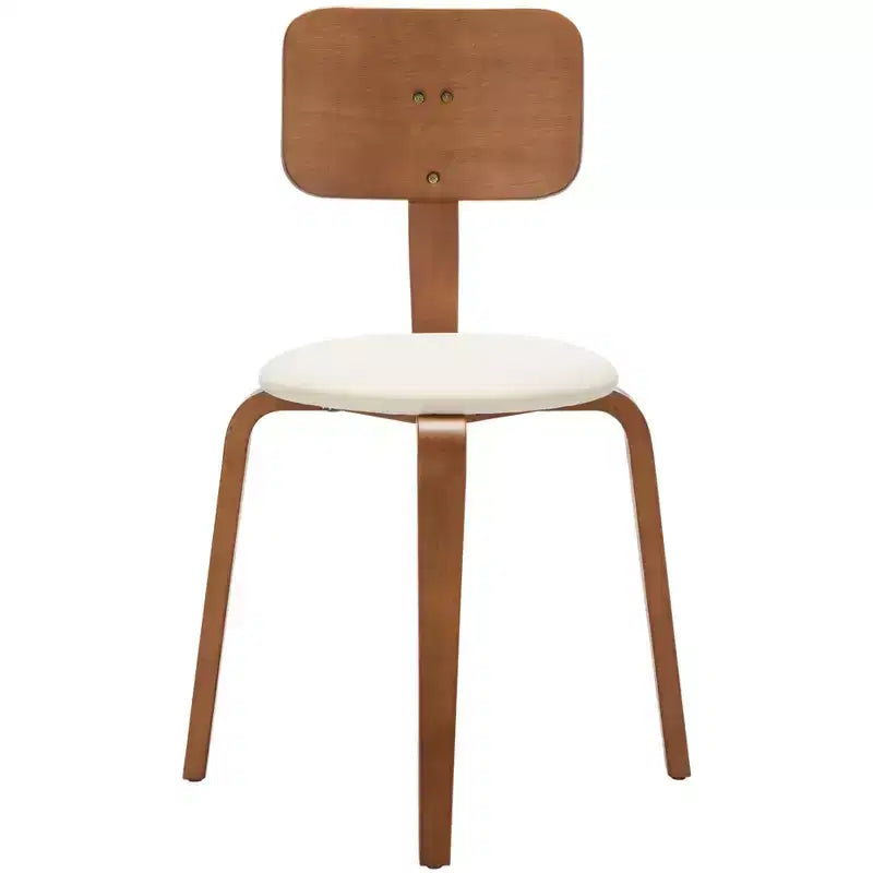 Chaises de salle à manger empilables rembourrées Jo (lot de 2) - DCH1010 - Safavieh