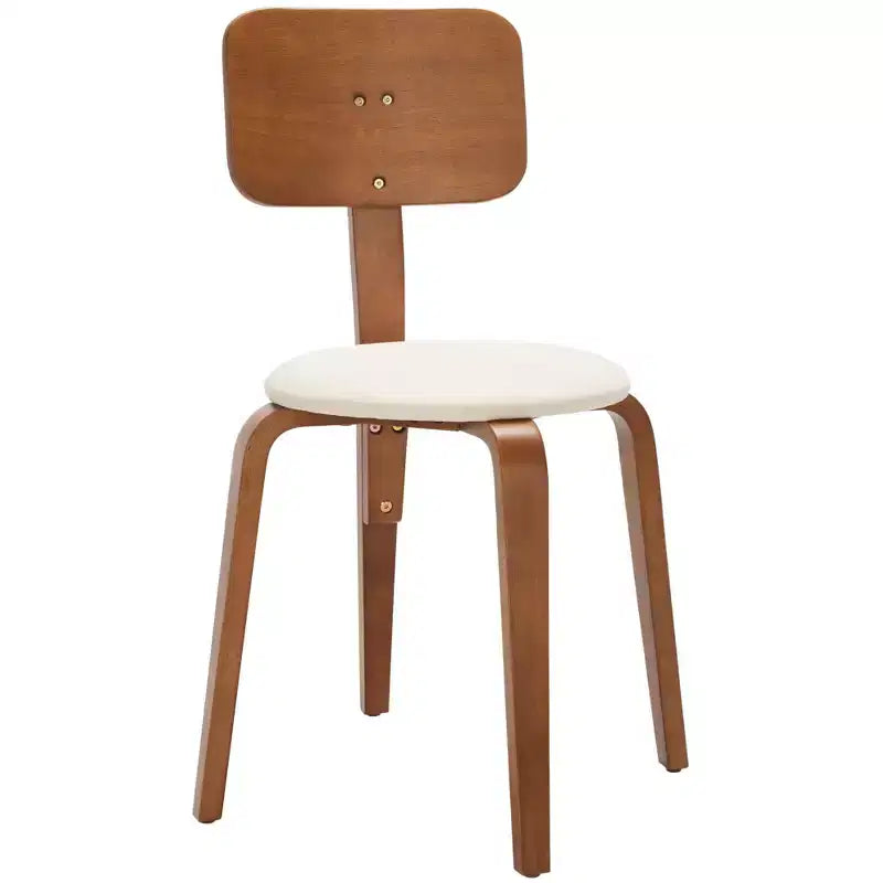 Chaises de salle à manger empilables rembourrées Jo (lot de 2) - DCH1010 - Safavieh