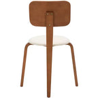 Chaises de salle à manger empilables rembourrées Jo (lot de 2) - DCH1010 - Safavieh