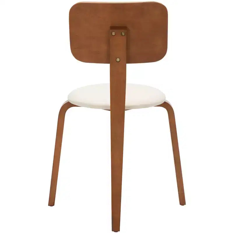 Chaises de salle à manger empilables rembourrées Jo (lot de 2) - DCH1010 - Safavieh