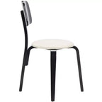Chaises de salle à manger empilables rembourrées Jo (lot de 2) - DCH1010 - Safavieh