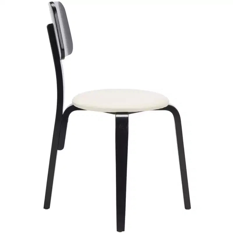 Chaises de salle à manger empilables rembourrées Jo (lot de 2) - DCH1010 - Safavieh