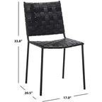 Chaise de salle à manger tissée Wesson (lot de 2) - DCH3005 - Safavieh