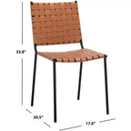 Chaise de salle à manger tissée Wesson (lot de 2) - DCH3005 - Safavieh