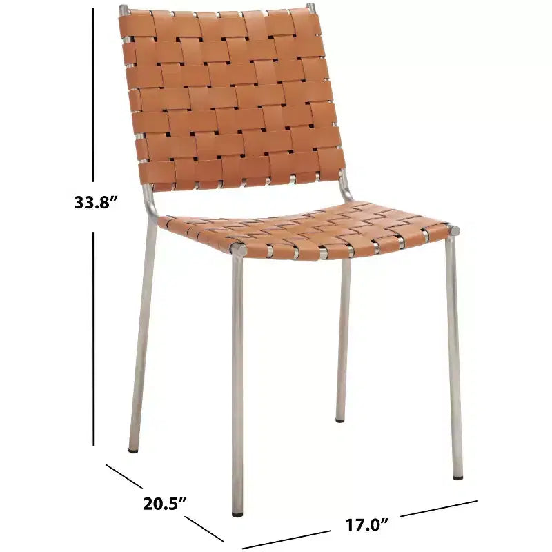 Chaise de salle à manger tissée Wesson (lot de 2) - DCH3005 - Safavieh