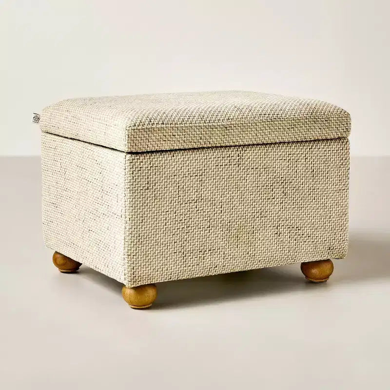 Pouf de rangement rembourré – Hearth & Hand with Magnolia