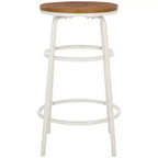 Ford Counter Stool - BST2501 - Natural Brown/White - Safavieh