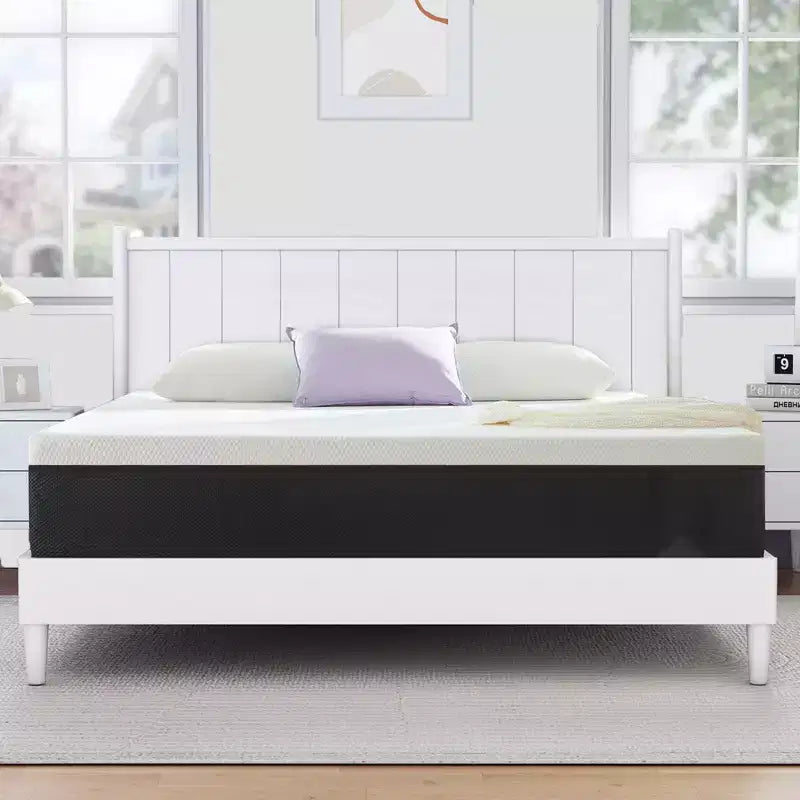 Matelas en mousse à mémoire de forme Wuleitex 12, fermeté moyenne, sûr et confortable, pour des nuits paisibles