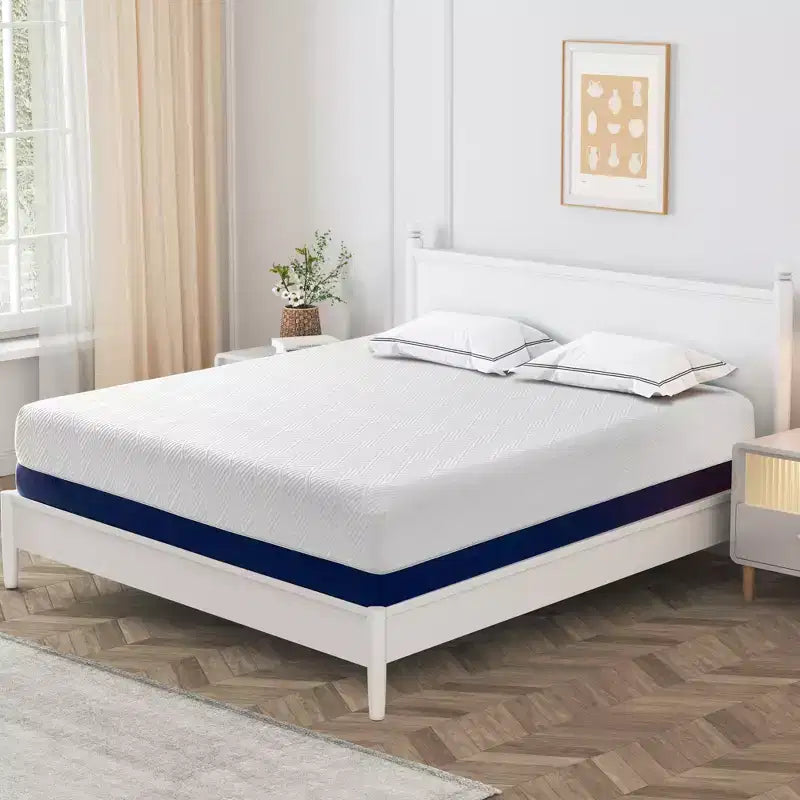Matelas en mousse à mémoire de forme Wuleitex 14, Fermeté moyenne, Sûr et confortable, Des nuits paisibles
