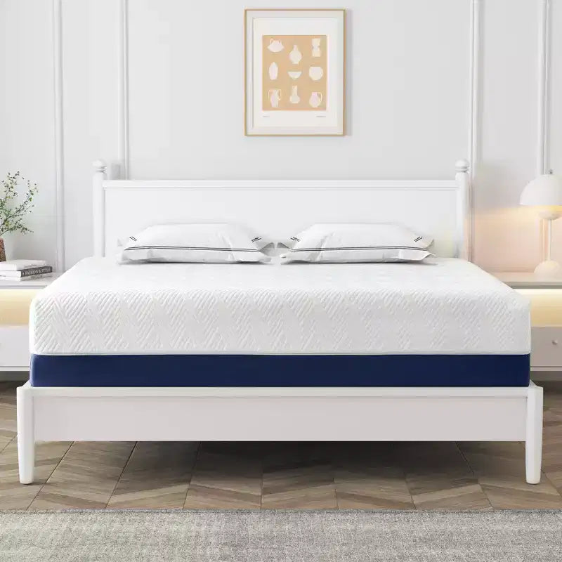 Matelas en mousse à mémoire de forme Wuleitex 14, Fermeté moyenne, Sûr et confortable, Des nuits paisibles