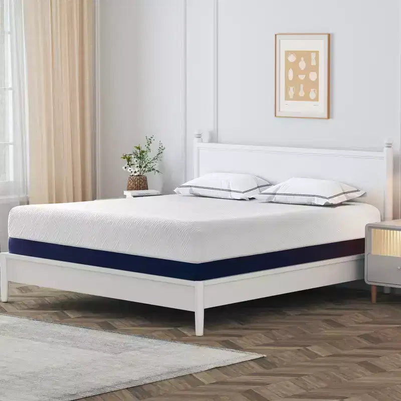 Matelas en mousse à mémoire de forme Wuleitex 14, Fermeté moyenne, Sûr et confortable, Des nuits paisibles
