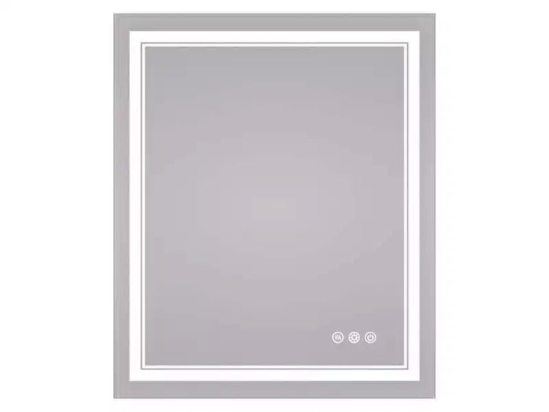 Miroir de courtoisie mural Keonjinn à rétroéclairage DEL, 3 températures de couleur, intensité réglable, anti-buée