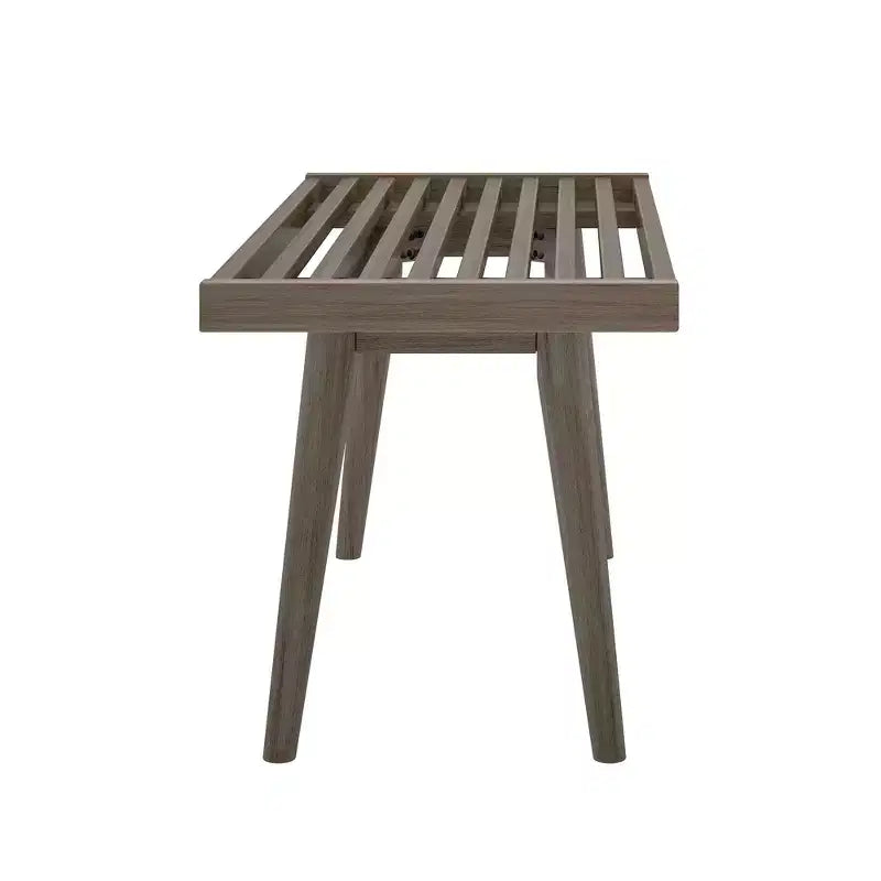 Banc d'entrée Plank+Beam, banc en bois massif pour chambre à coucher, couloir, porche, 105 cm