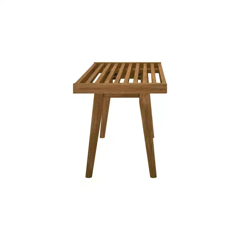 Banc d'entrée Plank+Beam, banc en bois massif pour chambre à coucher, couloir, porche, 105 cm