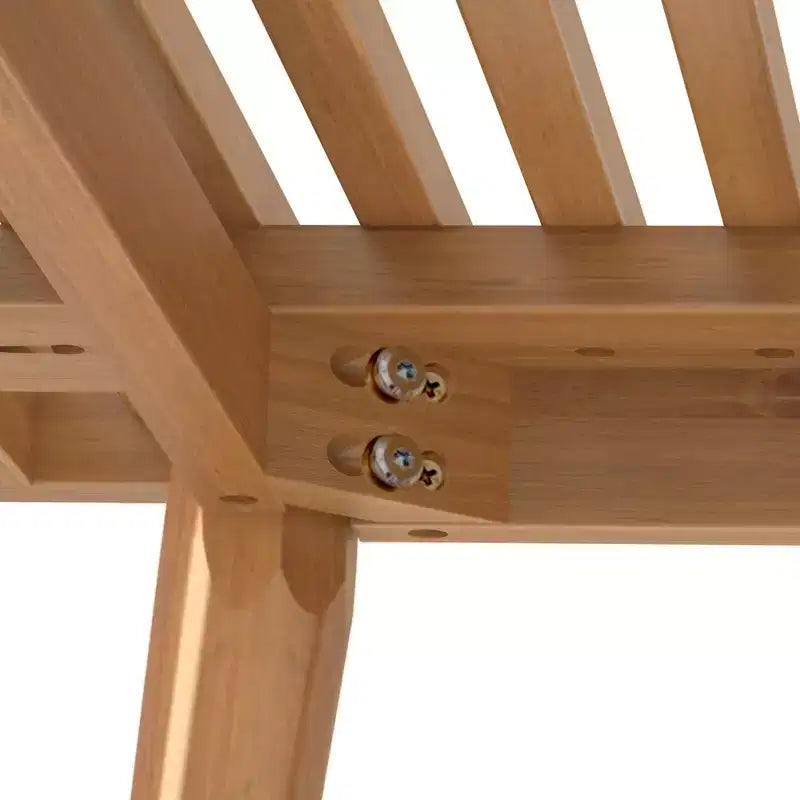 Banc d'entrée Plank+Beam, banc en bois massif pour chambre à coucher, couloir, porche, 105 cm