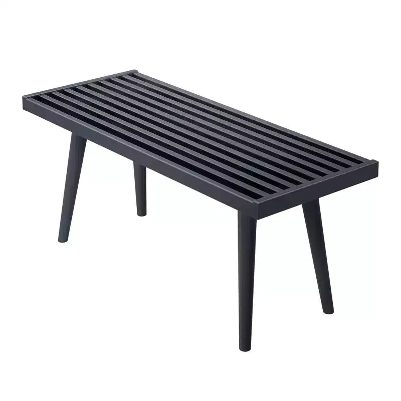 Banc d'entrée Plank+Beam, banc en bois massif pour chambre à coucher, couloir, porche, 105 cm