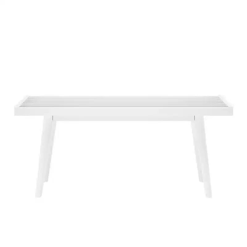 Banc d'entrée Plank+Beam, banc en bois massif pour chambre à coucher, couloir, porche, 105 cm