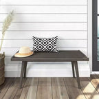 Banc d'entrée Plank+Beam, banc en bois massif pour chambre à coucher, couloir, porche, 105 cm