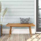 Banc d'entrée Plank+Beam, banc en bois massif pour chambre à coucher, couloir, porche, 105 cm