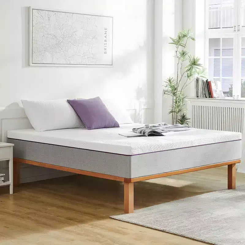 Matelas en mousse à mémoire de forme mi-ferme respirant Wuleitex 12 pouces