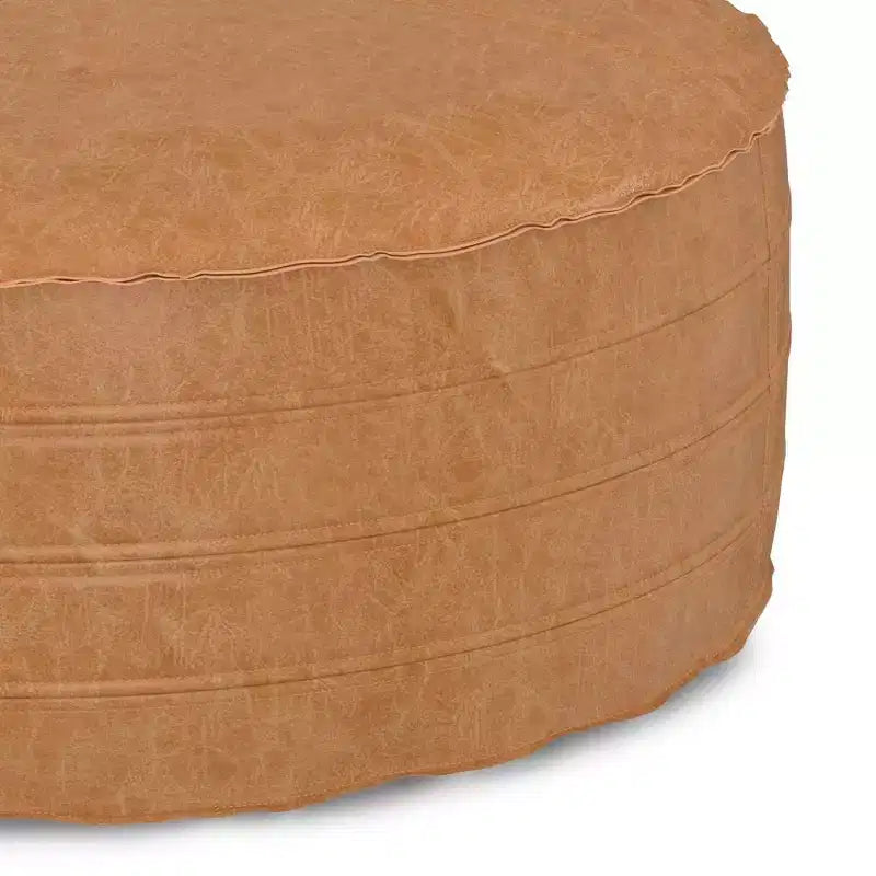 Pouf-table basse ronde Wendal 32 - WyndenHall
