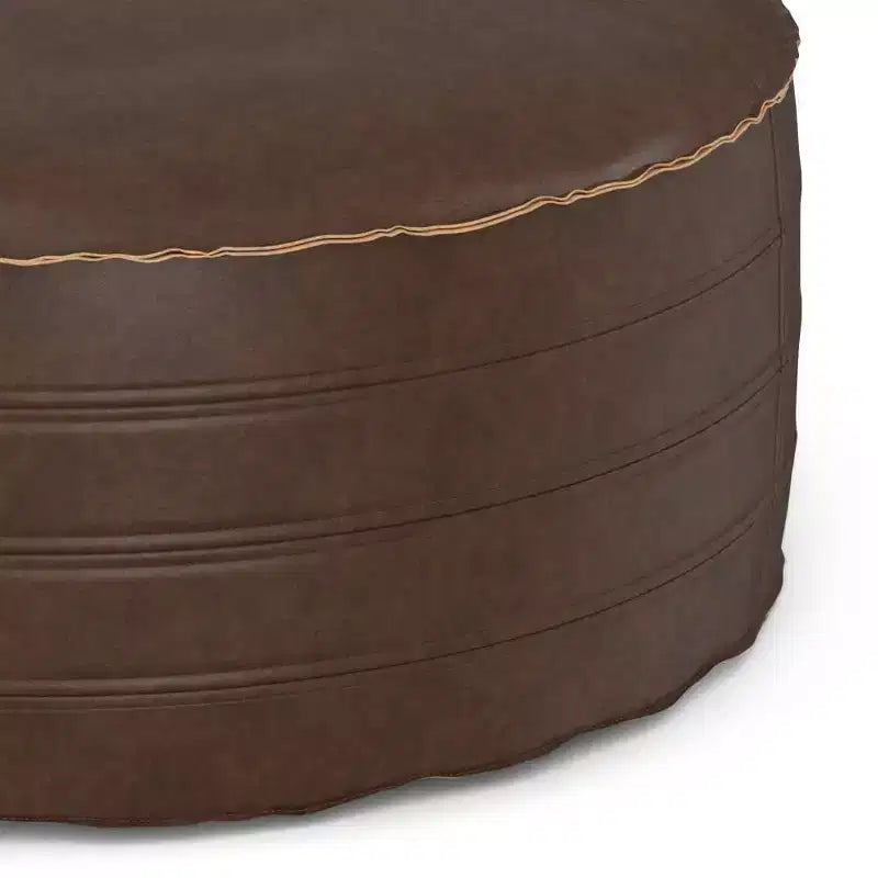 Pouf-table basse ronde Wendal 32 - WyndenHall