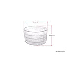 Pouf-table basse ronde Wendal 32 - WyndenHall