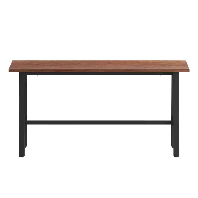 Table de salle à manger ou de jeu Emma et Oliver 60x30 avec plateau stratifié double face et piètement en acier robuste en forme de A