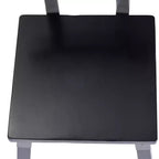 Chaises de salle à manger Merrick Lane avec supports en acier et repose-pieds - Lot de 2