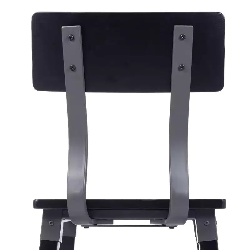 Chaises de salle à manger Merrick Lane avec supports en acier et repose-pieds - Lot de 4