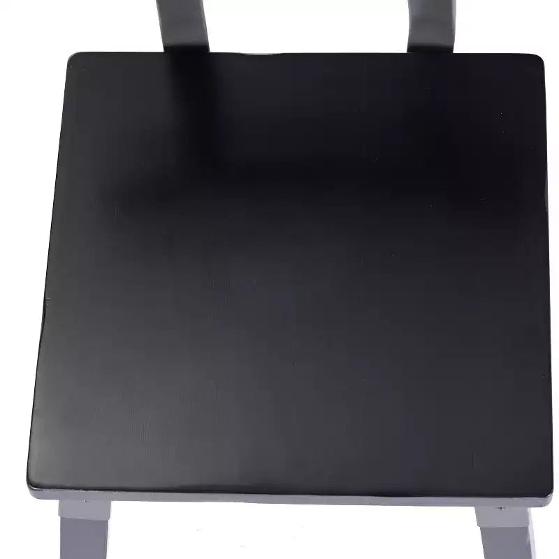 Chaises de salle à manger Merrick Lane avec supports en acier et repose-pieds - Lot de 4