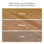 Table de chevet en bois massif Plank+Beam avec tiroir de rangement, petite table d'appoint moderne
