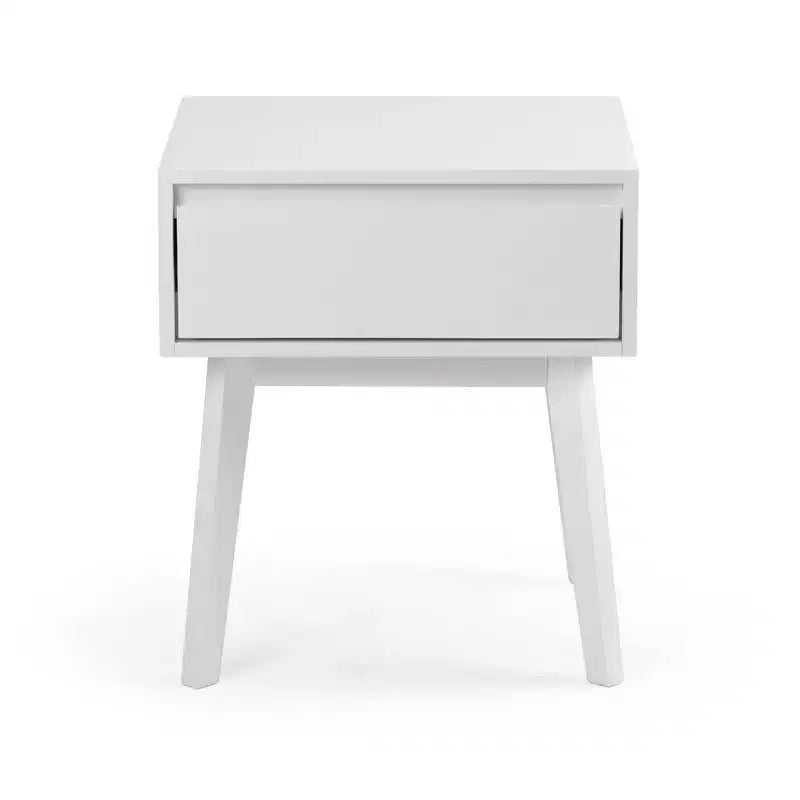 Table de chevet en bois massif Plank+Beam avec tiroir de rangement, petite table d'appoint moderne
