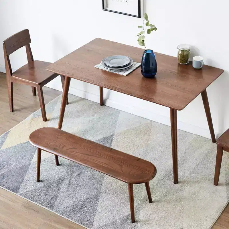Banc de salle à manger, banc de cuisine intérieur de 120 cm, banc de rangement à chaussures pour entrée, bancs en bois de chêne pour salon, salle à manger, couloir