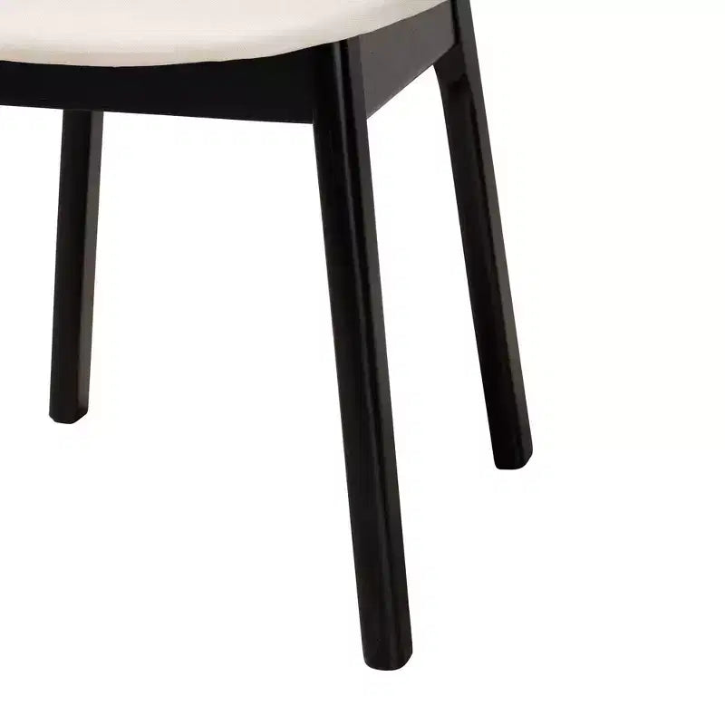 Ensemble de salle à manger 5 pièces en bois de style moderne du milieu du siècle Baxton Studio Darrion