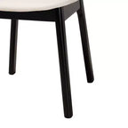 Ensemble de salle à manger 5 pièces en bois de style moderne du milieu du siècle Baxton Studio Darrion