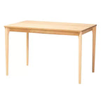 Ensemble de salle à manger 5 pièces Baxton Studio Sabelle moderne bohème en bois et rotin