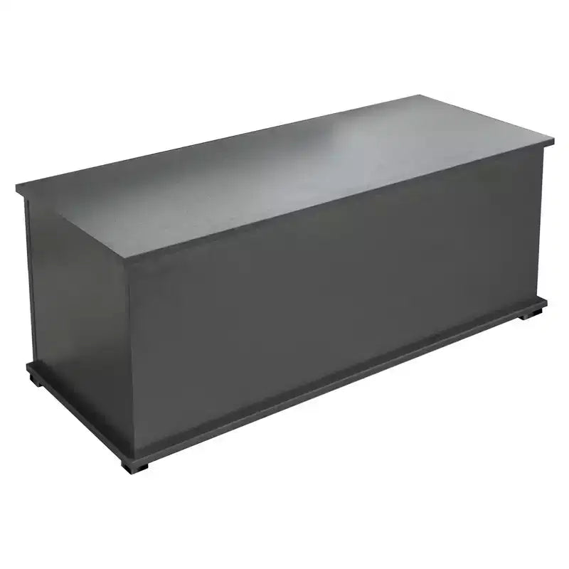 Malle de rangement en bois avec couvercle relevable, style rétro, boîte à jouets, organisateur avec charnière de sécurité, 39,37 x 16,14 x 15,75 pouces (3,28 * 1,35 * 1,31 pieds)