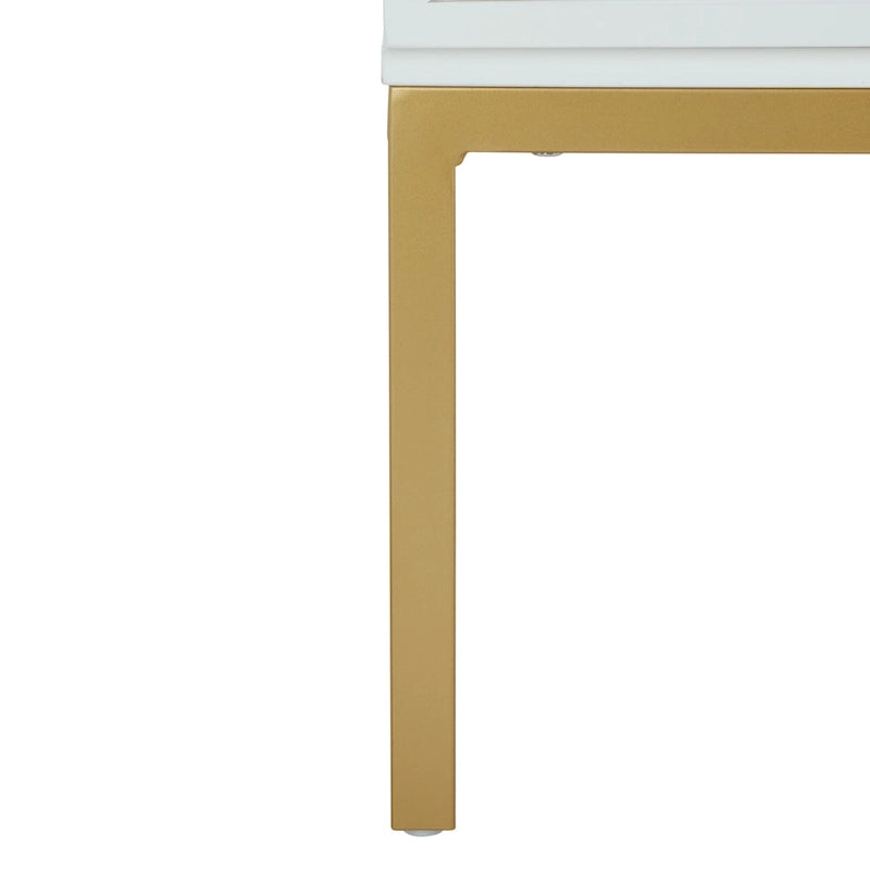 Commode en rotin à 6 tiroirs, avec cadre métallique, coloris noir / blanc / noyer / naturel – Unité simple