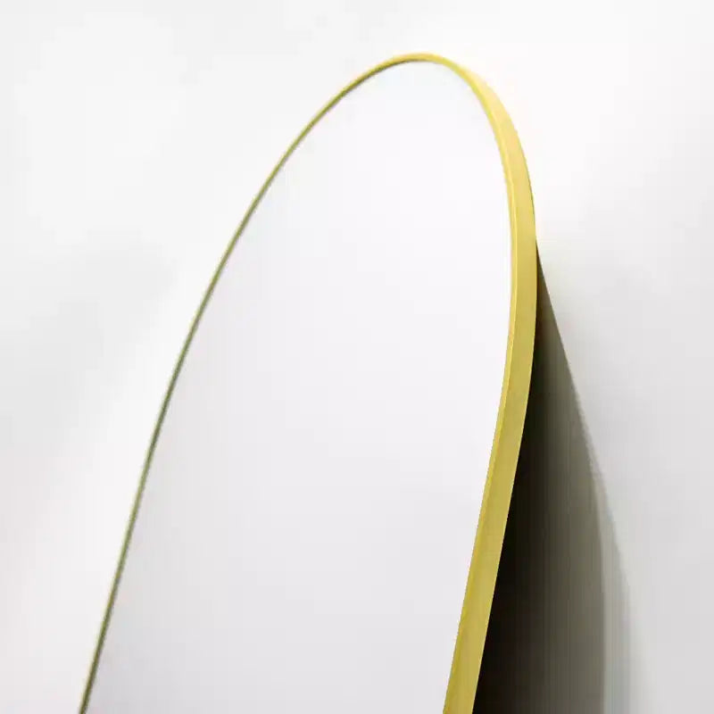 HOMLUX 20x36/22x38 Miroir Ovale Mural de Salle de Bain Grand Format Horizontal Vertical