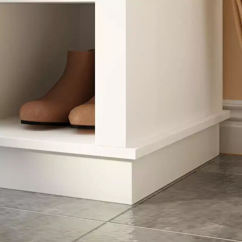 Meuble d'entrée Famapy, banc de rangement et étagère à chaussures