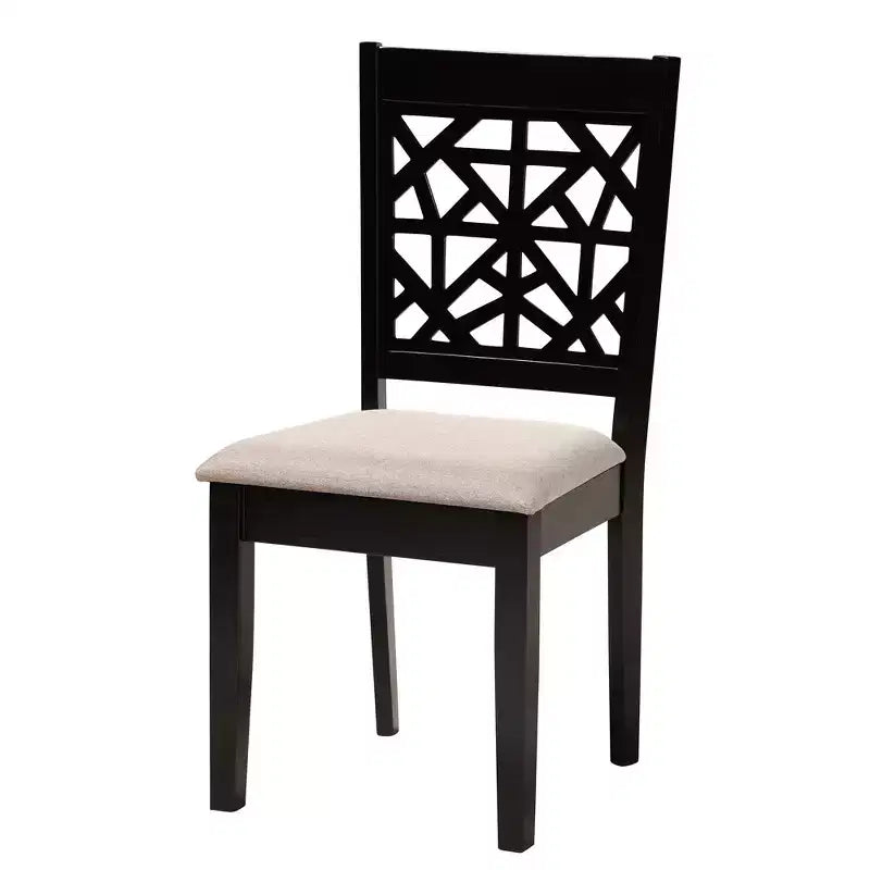Ensemble de salle à manger moderne 5 pièces en bois Felice Baxton Studio