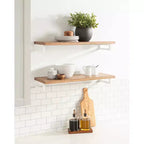 Étagère en bois Lankford 24 x 3 - Kate & Laurel All Things Decor