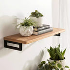 Étagère en bois Lankford 24 x 3 - Kate & Laurel All Things Decor