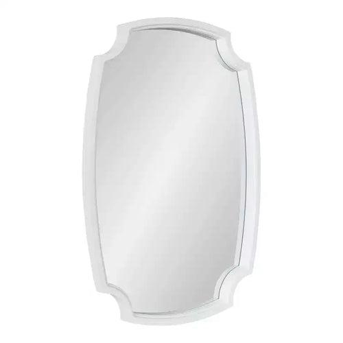 21 x 32 Orianne Scallop Wall Mirror - Kate & Laurel All Things Decor